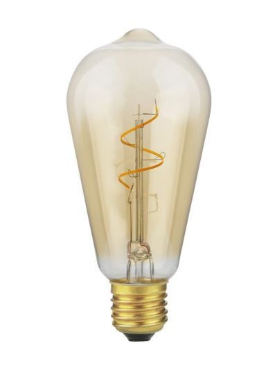 E27 - SPL Slim Flex - Amber - Ø:64mm - 250lm - 2200K - CRI 90 - Dimmbar
