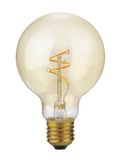 E27 - SPL Slim Flex - Amber - Ø:80mm - 470lm - 2200K - CRI 90 - Dimmbar