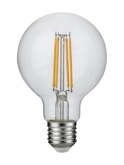 E27 - SPL Globe G80 - Klar - Ø:80mm - 470lm - 2500K - CRI 93 - dimmbar