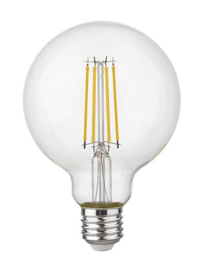 E27 - SPL Globe - Klar - Ø:95mm - 470lm - 2500K - CRI 90 - Dimmbar