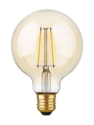 E27 - SPL Globe - Amber - Ø:95mm - 250lm - 2200K - CRI 90 - Dimmbar