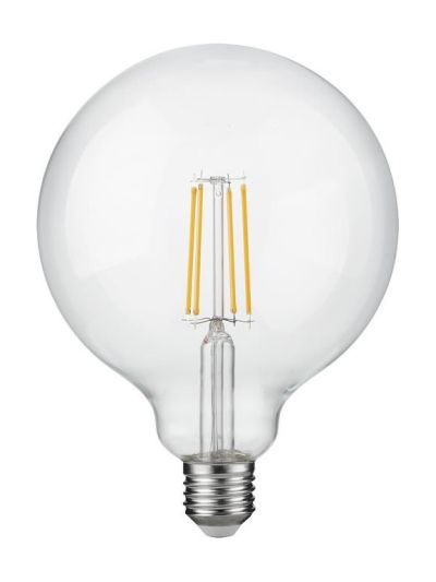 E27 - SPL Premium Globe - Klar - Ø:125mm - 806lm - 2500K - CRI 90 - dimmbar