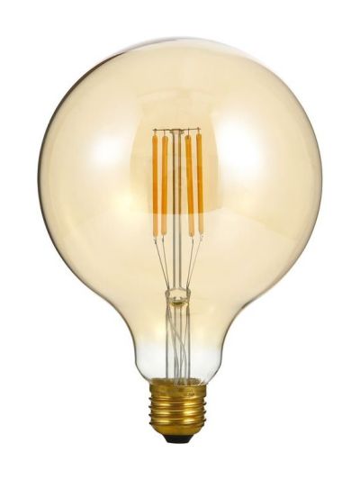 E27 - SPL Premium Globe - Amber - Ø:125mm - 570lm - 2200K - CRI 90 - Dimmbar
