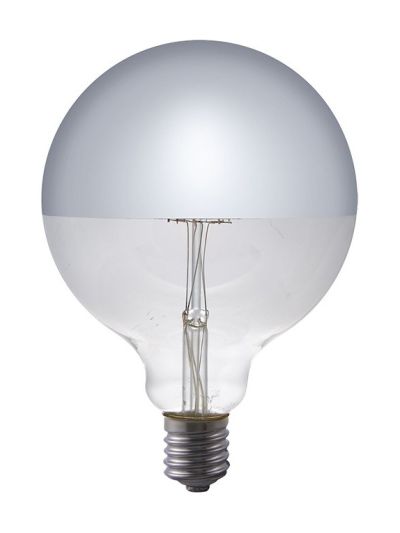 E27 - SPL Globe Topspiegel - Klar - Ø:125mm - 350lm - 2500K - CRI 80 - Dimmbar