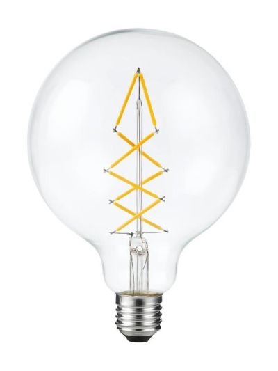 E27 - SPL Premium Globe Special - Klar - Ø:125mm - 500lm - 2200K - CRI 93 - Dimmbar