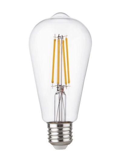 E27 - SPL Rustika - Klar - Ø:64mm - 470lm - 2500K - CRI 90 - Dimmbar