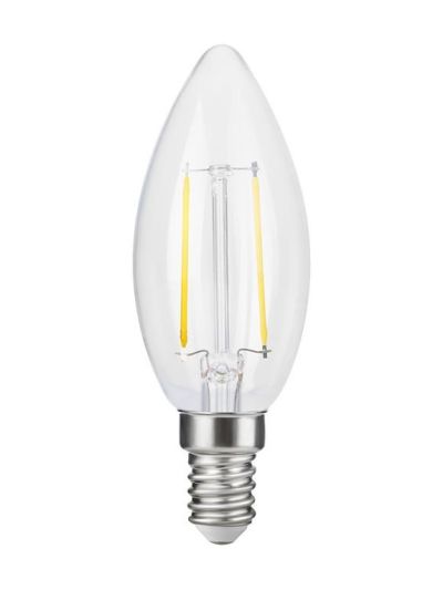 E14 - SPL Candle - Klar - Ø:35mm - 250lm - 2500K - CRI 93 - Dimmbar