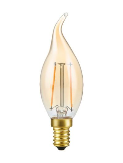 E14 - SPL Tip Candle - Amber - Ø:35mm - 250lm - 2200K - CRI 90 - Dimmbar