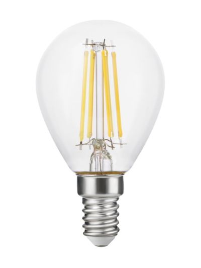 E14 - SPL Ball E14 - Klar - Ø:45mm - 470lm - 2500K - CRI 90 - Dimmbar