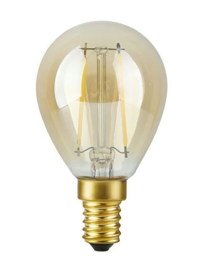 E14 - SPL Ball E14 - Amber - Ø:45mm - 250lm - 2200K - CRI 90 - Dimmbar