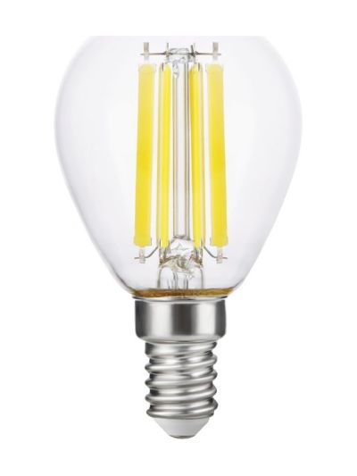 E14 - SPL Ball - Klar - Ø:45mm - 806lm - 2700K - CRI 90 - Dimmbar