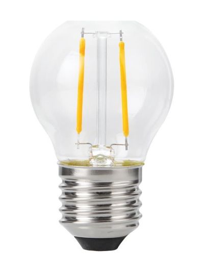E27 - SPL Ball E27 - Klar - Ø:45mm - 140lm - 2200K - CRI 93 - Dimmbar