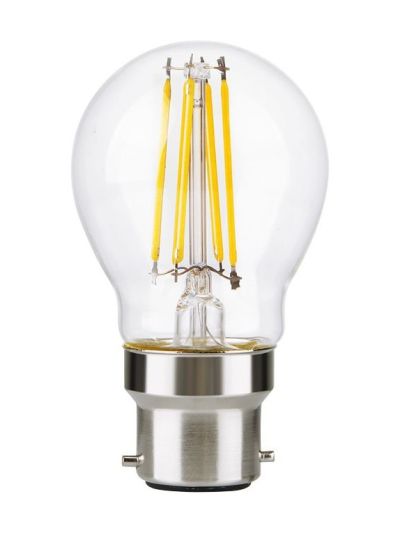 Ba22d - SPL Ball Ba22d - Klar - Ø:45mm - 470lm - 2700K - CRI 90 - Dimmbar