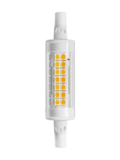 R7s - SPL Round - Klar - Ø:18mm - 1000lm - 3000K - CRI 80 - nicht dimmbar