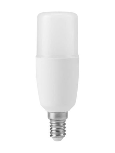 E14 - SPL Tubular VR 95-265V - Opal - Ø:37mm - 640lm - 3000K - CRI 80 - Nicht dimmbar