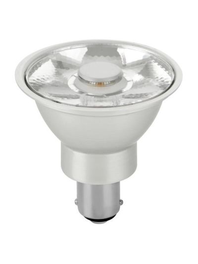 Ba15d - SPL Spot Ba15d - 10° - Klar - Ø:56mm - 400lm - 2700K - CRI 92 - Dimmbar