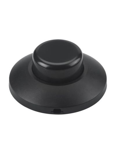 SPL - Fußdimmer - Drehknopf - LED 1-75W - Schwarz