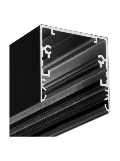LED-Profil PHIL53 - 3m - Schwarz