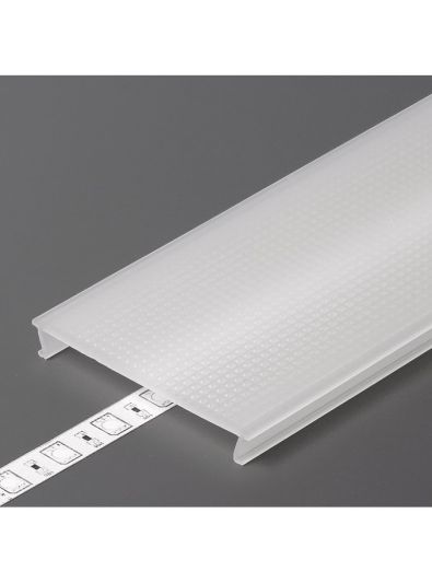 Abdeckung für LED-Profil - C10 - Click - 3m - Opal