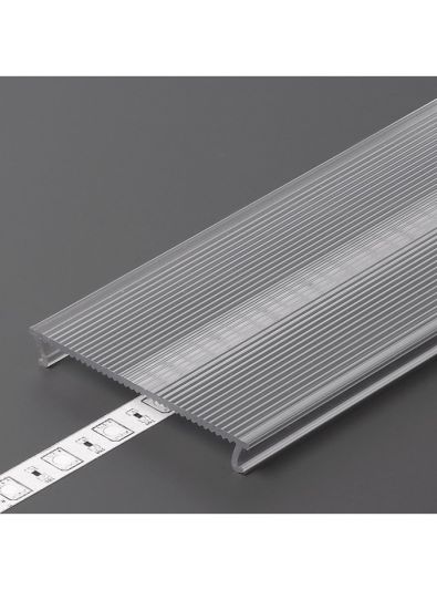 Abdeckung für LED-Profil - C10 - Click - 3m - breite Lichtstreuung