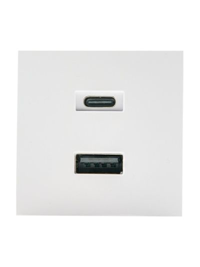 Shelly - USB-Ladegerät für Wall Display Stand White