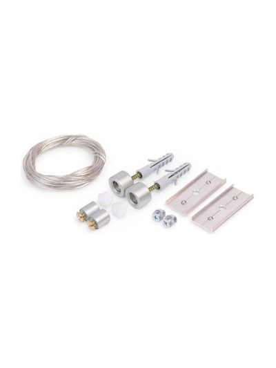 Drahtaufhängung für LED-Profil - 50V - 1,5 m - Silber