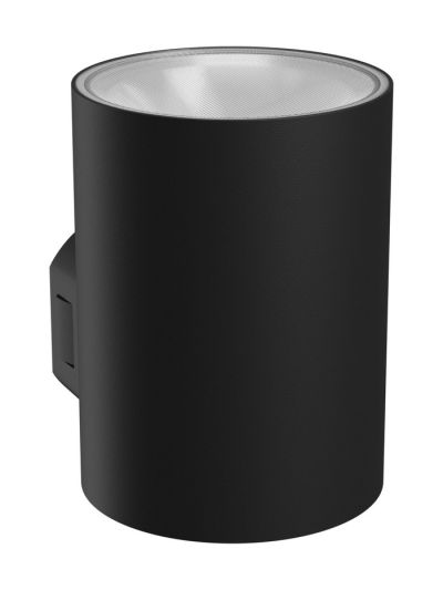 Spectrum - TORRE - Fassadenleuchte - 9W - Schwarz - Rund - CCT - 700lm - RA80 - IP54