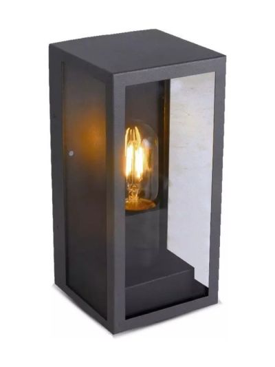 V-Tac Außen-Wandleuchte, IP44, E27-Fassung, 60W, ohne Leuchtmittel