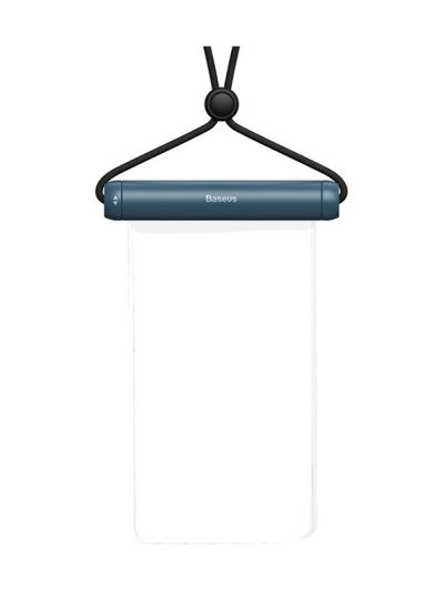 Baseus - Wasserdichte Smartphone-Tasche - Blauer Zylinder mit Schiebedeckel
