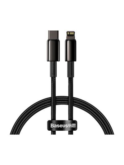 Baseus - Tungsten-Kabel Type-C auf iP PD 20 W 2 m - Gold (schwarz)