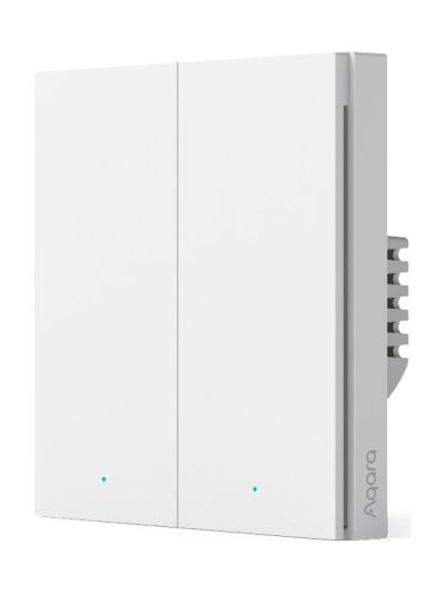 Aqara - Smart Wall Switch H1 (with neutral. double rocker)
