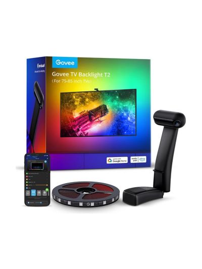 Govee - Envisual TV Backlight T2 with Dual Cameras - 75~85 Zoll
