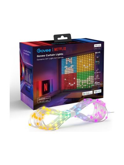 Govee - WiFi & Bluetooth Curtain Light (Netflix Version)