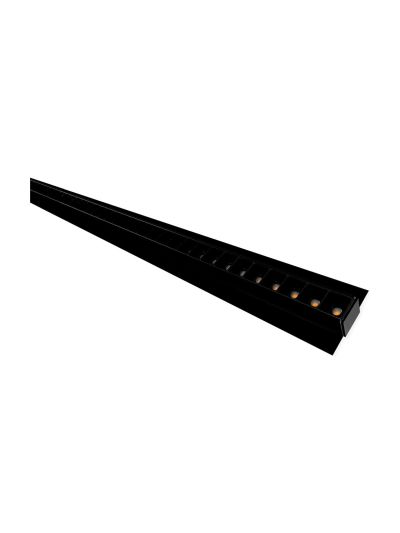 HiluX - Troldtekt LED-Schiene UGR<16 - 120 cm - 36W - 4000K - CRI90 - 35 mm Platte - Schwarz/Schwarz