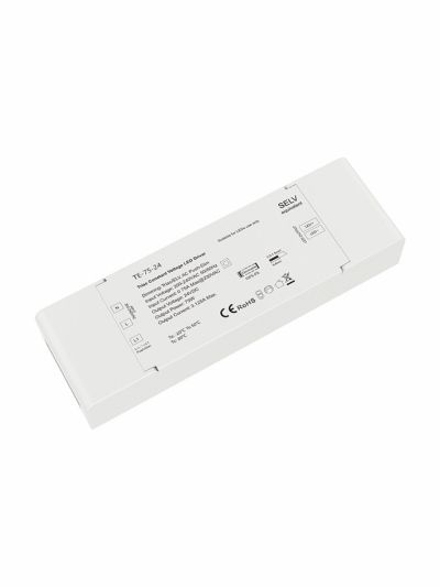 HiluX - LED-Treiber - 75W - 24V DC - TRIAC/Push-dimmbar - IP20