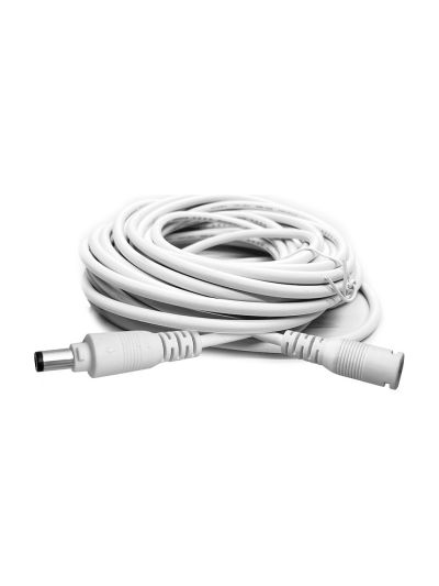 HiluX - DC-Stromkabel 3 m - 2x0,5 mm² - für PureLED Troldtekt-Schienen - Weiß