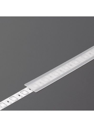 Abdeckung für LED-Profil - J - Slide - 1m - Frosted