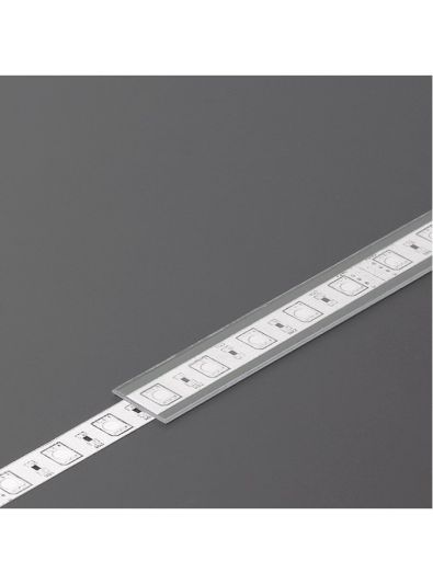 Abdeckung für LED-Profil - J - Slide - 2m - Transparent