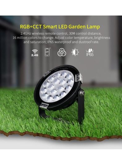 Miboxer - Gartenleuchte - 9W - RGB-CCT - WiFi