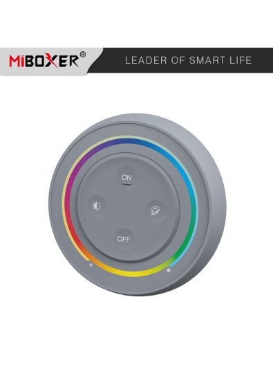 Miboxer - Fernbedienung Rainbow - Grau - RGB-CCT - 2,4GHz RF