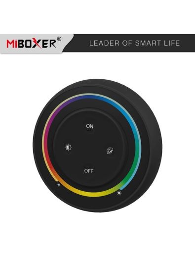 Miboxer - Fernbedienung Rainbow - Schwarz - RGB-CCT - 2,4GHz RF