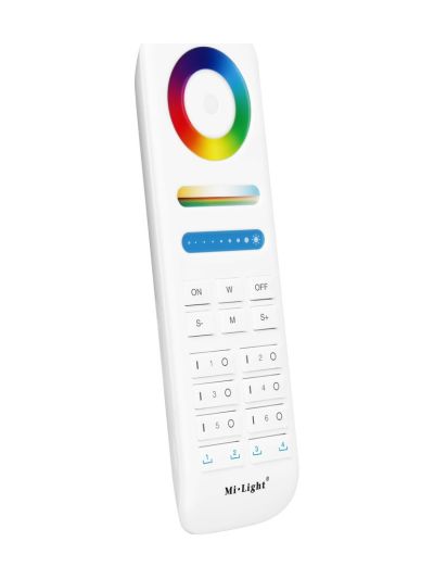 Miboxer - Fernbedienung - RGB-CCT - 6 Zonen - 2 Szenen - 2,4GHz RF