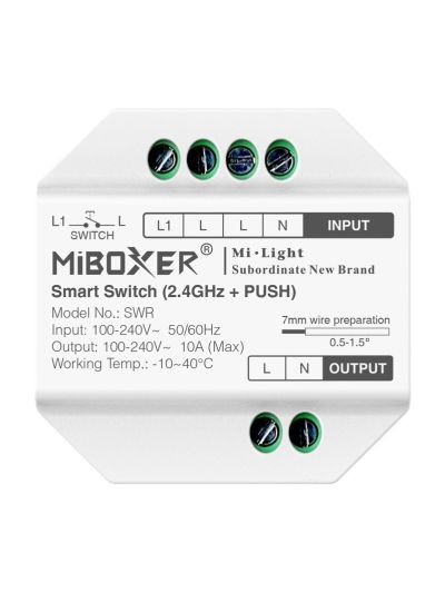 Miboxer - Smart-Schalter - WLAN - 2.4GHz RF (SWR)