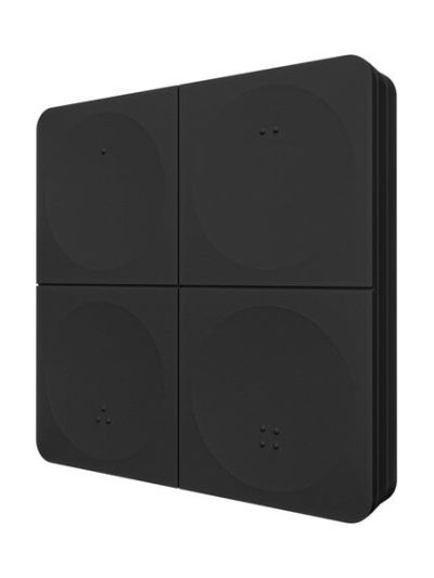 Miboxer - Fernbedienung - Kabellose Panel - Schwarz - 4 Zonen - 2.4GHz RF