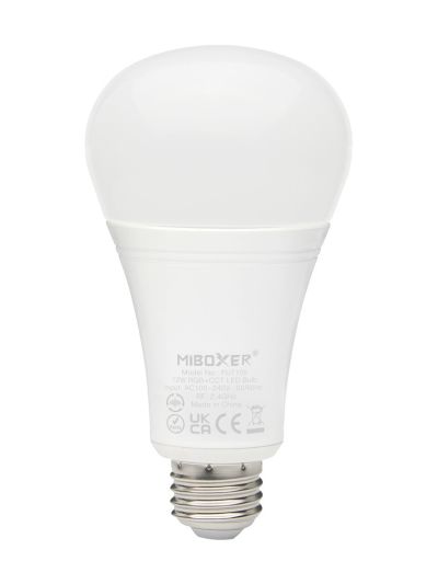Miboxer - LED-Leuchtmittel E27 - 12W - RGB-CCT - WiFi