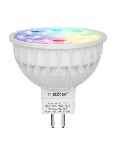 Miboxer - LED-Leuchtmittel MR16 - 4W - RGB-CCT - WiFi - 12V