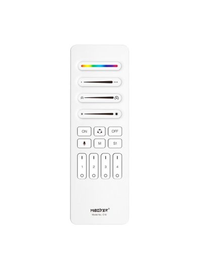 Miboxer - Fernbedienung - RGB-CCT - 2.4GHz RF - 3V - 4 Zonen (C10-W)