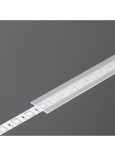 Abdeckung für LED-Profil - B - Slide - 3m - Frosted