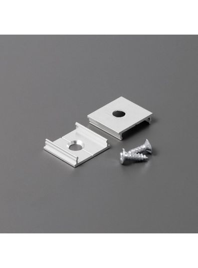 Montageclips für LED-Profil - Model X - Aluminium - 20 Stk
