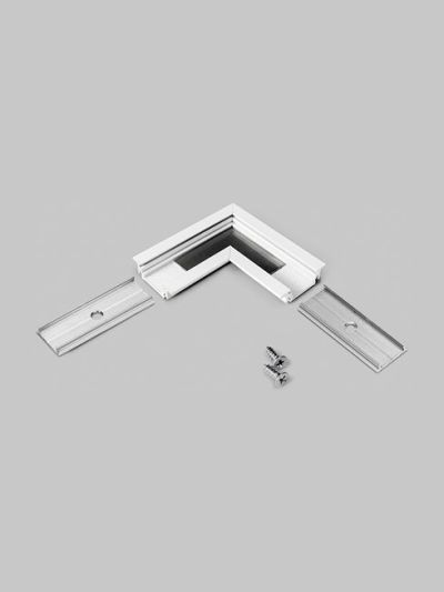 Winkel für LED-Profil GROOVE10 - 90° - Weiß